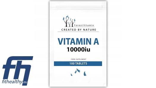 Vitamin A 10000 iu 100 tab | Sports nutrition, food supplements, vitamins