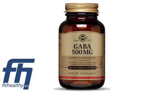Solgar GABA 500 mg 50 vcaps | Sport Supplements