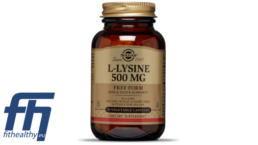 Solgar L-Lysine 500 mg Amino Acids 50 vcaps | Premium Supplements, Vitamins  & Herbs