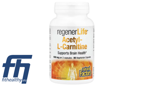 Natural Factors RegenerLife Acetyl-L-Carnitine Weight Management 90 caps |  Premium Supplements, Vitamins & Herbs