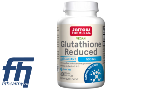 Jarrow Formulas Glutathione Reduced 500 mg 60 vcaps | Premium Supplements,  Vitamins & Herbs