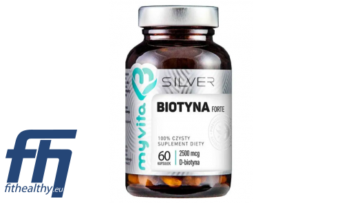 MyVita Biotine 2500 µg - Gelées à La Pectine D'agrumes - Boîte De 60 Gels - Neuf