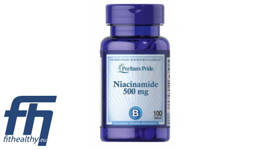 Puritan's Pride Niacinamide 500 mg 100 tab | Premium Supplements, Vitamins  & Herbs | FitHealthy.eu
