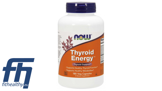 Now Foods Thyroid Energy - Complément Alimentaire Thyroïde - 180 Capsules - Neuf