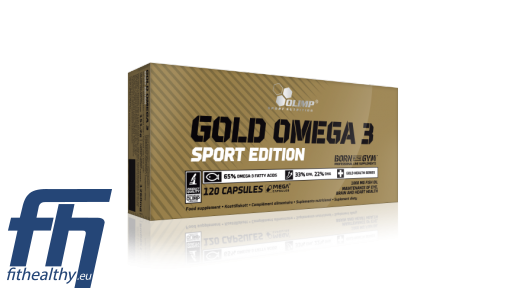 Olimp Gold Omega 3 Sport Edition 120 caps | Maisto Papildai Sportui