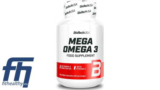Biotech Usa Mega Omega 3 90 caps | Sport Supplements