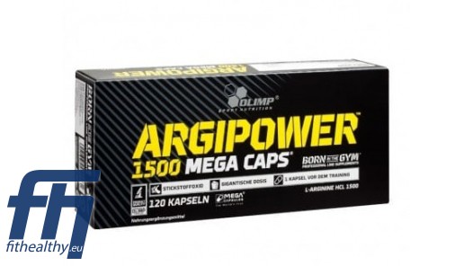 Olimp ArgiPower Mega Caps Nitric Oxide Boosters L-Arginine Amino Acids ...
