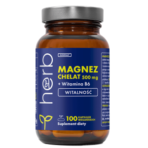HERB Magnesium Chelate 500 mg + B6