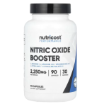 Nutricost Nitric Oxide Booster Wzmacniacze tlenku azotu Przedtreningówka i energia