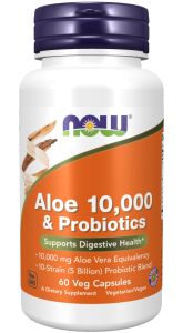 Now Foods Aloe 10.000 & Probiotics