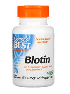 Doctor's Best Biotin 5000 mcg