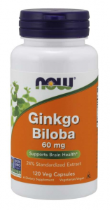 Now Foods Ginkgo Biloba 60 mg