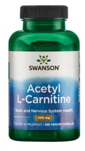 Swanson Acetyl L-Carnitine 500 mg Amino Acids Weight Management