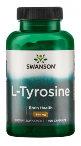 Swanson L-Tyrosine 500 mg Amino Acids