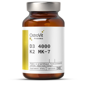 OstroVit Vitamin D3 4000 + vitamin K2 MK-7