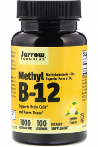 Jarrow Formulas Methyl B-12 1000 mcg