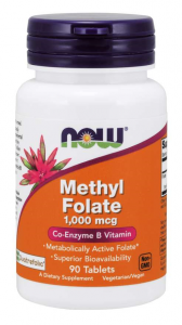 Now Foods Methyl Folate 1000 mcg