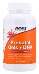 Now Foods Prenatal Gels + DHA