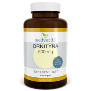 Medverita L-ornithine 500 mg Aminoskābes