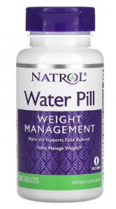 Natrol Water Pill Diurētiskas Udens Tabletes Svara Kontrole