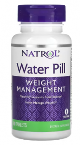 Natrol Water Pill Diureetilised veepillid Kaalu juhtimine