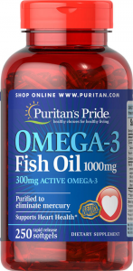 Puritan's Pride Omega-3 Fish Oil 1000 mg
