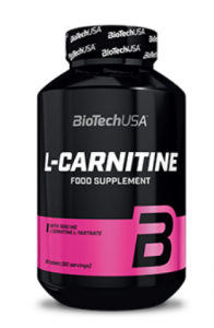 Biotech Usa L-Carnitine 1000 mg L-karnitinas Amino rūgštys Svorio valdymas