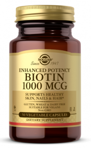 Solgar Biotin 1000 mcg