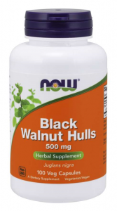 Now Foods Black Walnut Hulls 500 mg