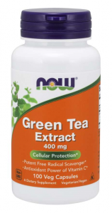 Now Foods Green Tea Extract 400 mg Zaļā Tēja