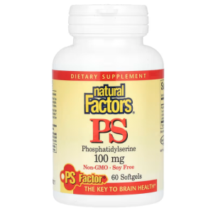 Natural Factors PS Phosphatidylserine 100 mg