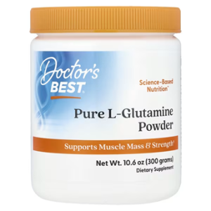 Doctor's Best L-Glutamine Powder L-Glutamīns Aminoskābes