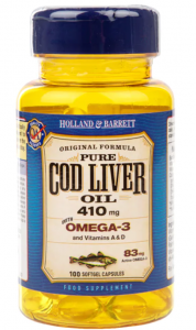 Holland & Barrett Cod Liver Oil  410 mg