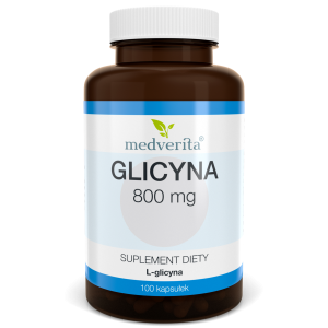 Medverita L-Glycine 800 mg L-Глицин Аминокислоты