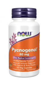 Now Foods Pycnogenol 60 mg