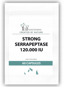 Forest Vitamin Strong Serrapeptase 120 000 iu
