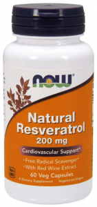 Now Foods Natural Resveratrol 200 mg