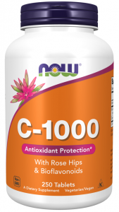 Now Foods Vitamin C-1000 with Rose Hips & Bioflavonoids