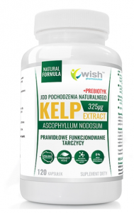 WISH Pharmaceutical Kelp Natural Iodine 325 mcg + Prebiotic