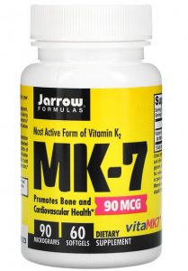 Jarrow Formulas Vitamin K2 MK-7 90 mcg