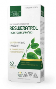 Medica Herbs Resveratrol Extract 500 mg