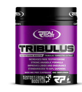 Real Pharm Tribulus Testosterono lygio palaikymas