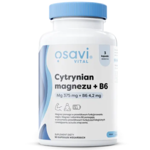 Osavi Magnesium Citrate + B6 375 mg + 4.2 mg