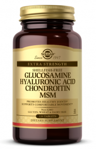 Solgar Glucosamine Hyaluronic Acid Chondroitin MSM