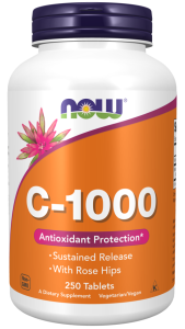 Now Foods Vitamin C-1000 with Rose Hips Sustained Release