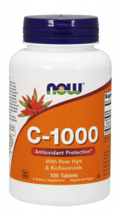 Now Foods Vitamin C-1000 with Rose Hips & Bioflavonoids