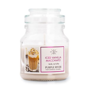 Purple River Scented Candle Iced Vanilla Macchiato