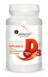 Aliness Vitamin D3 FORTE oil 4000 iu