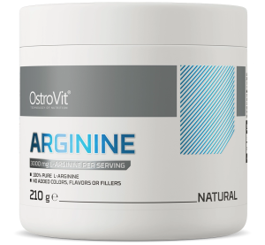 OstroVit Arginine Powder L-argininas Amino rūgštys Prieš treniruotę ir energija