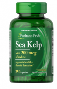 Puritan's Pride Sea Kelp with 200 mcg of iodine